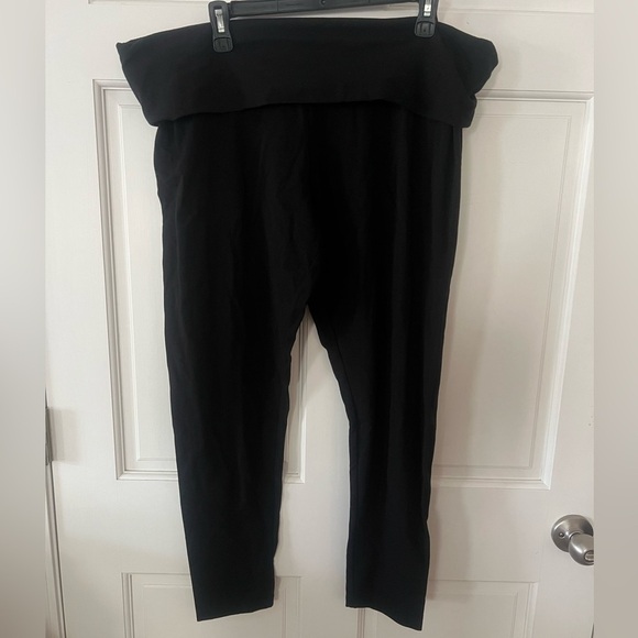 NWT Victorias Secret PINK fold over band leggings size xxl - Picture 1 of 7